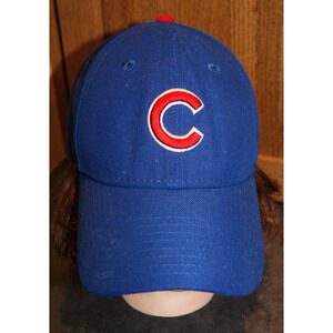 Chicago Cubs New Era 9Forty Classic Blue Baseball Hat Cap Adjustable OSFA
